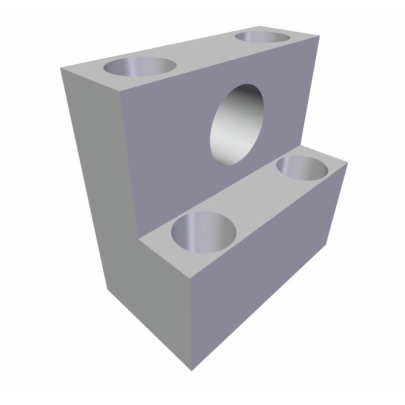 DK 1500 HYDRAULIC PISTON SHAFT TO TABLE ASSEMBLY BLOCK