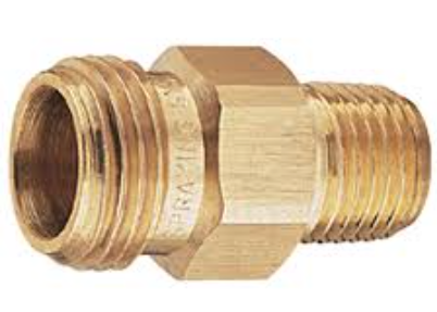 BRASS NOZZLE 1/4 - 3/8