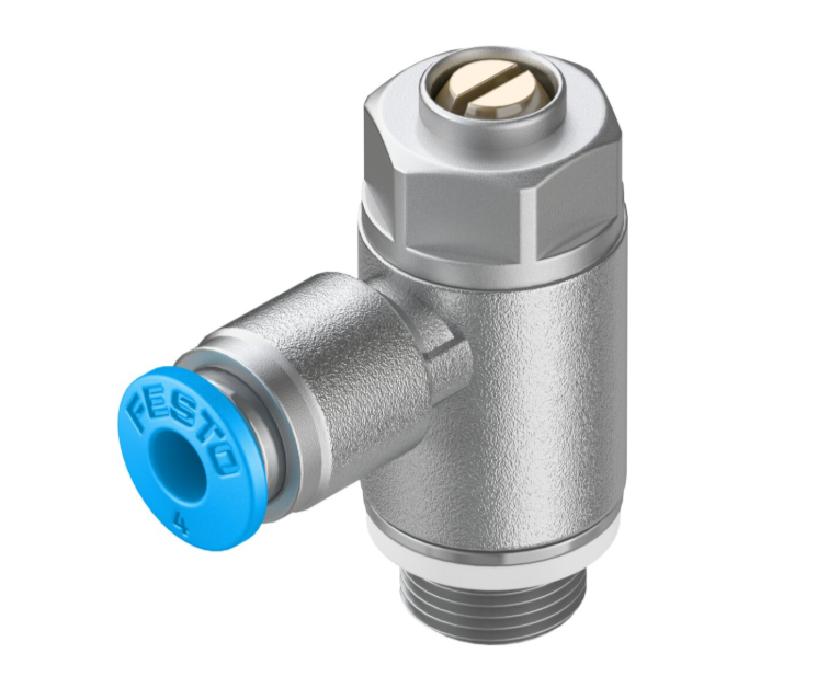 ONE-WAY FLOW CONTROL VALVE GRLA-1_8-QS-4-D
