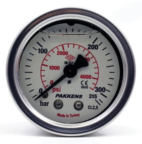 Q 63mm 0/315 BAR REAR OUTPUT MANOMETER